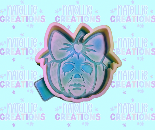 Slasher Pumpkin Freshie Silicone Mold