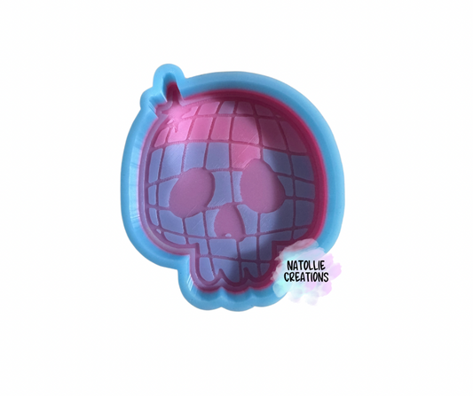 Disco Skull Freshie Silicone Mold