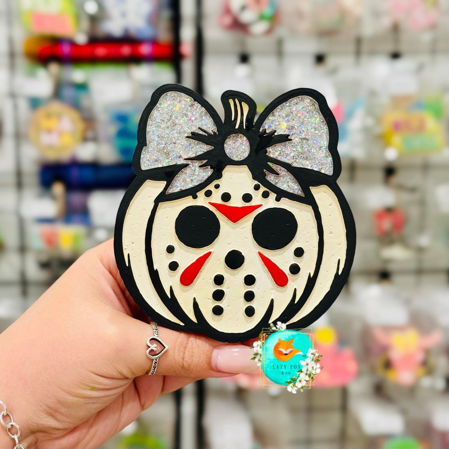 Masked Man Pumpkin Freshie Silicone Mold