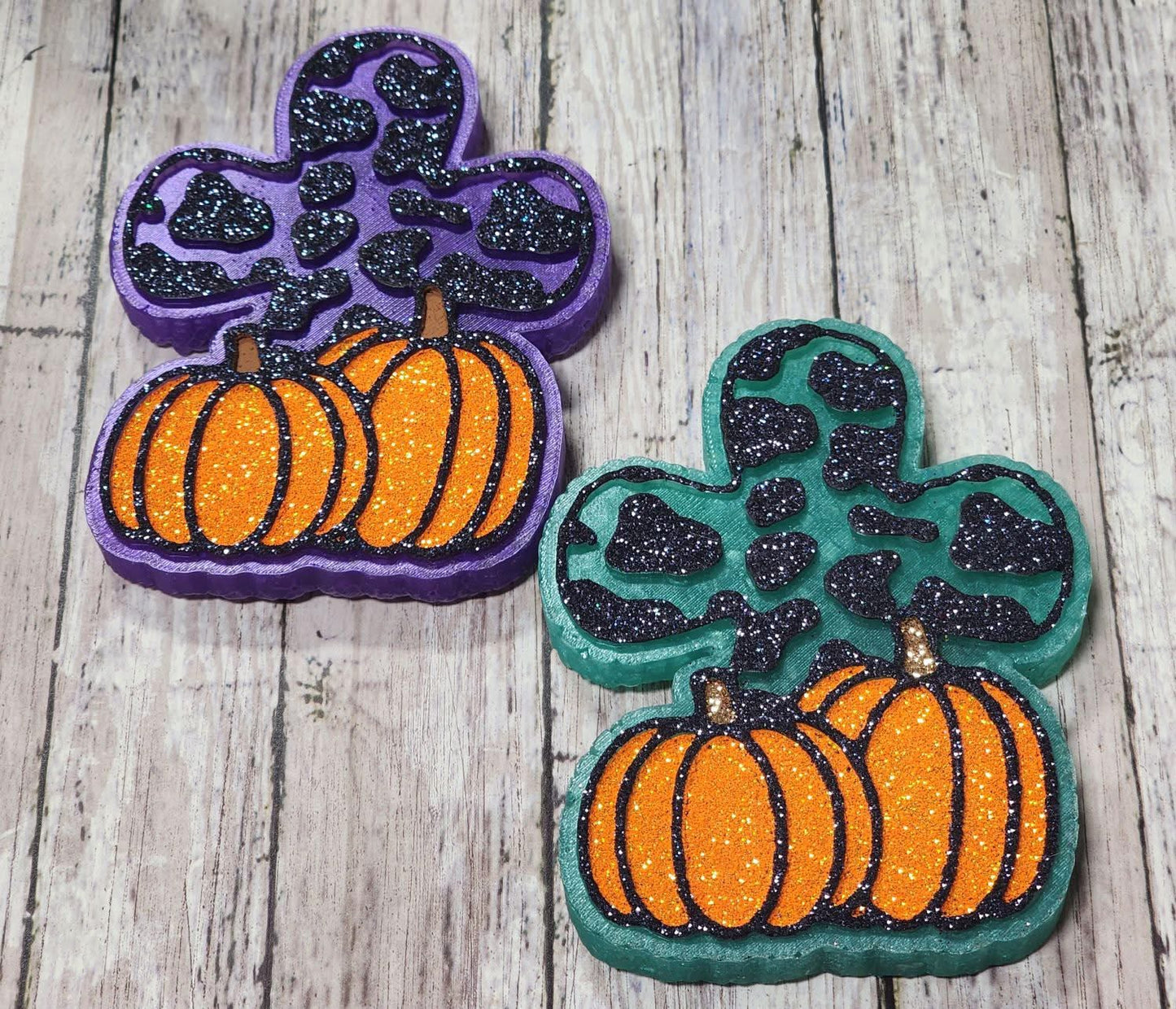 Pumpkin Cross Freshie Silicone Mold