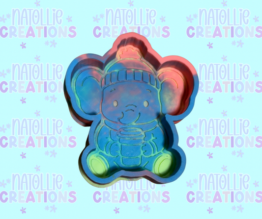 Latte Elephant Freshie Silicone Mold