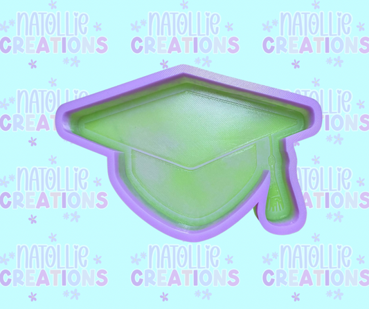 Graduation Cap Freshie Silicone Mold