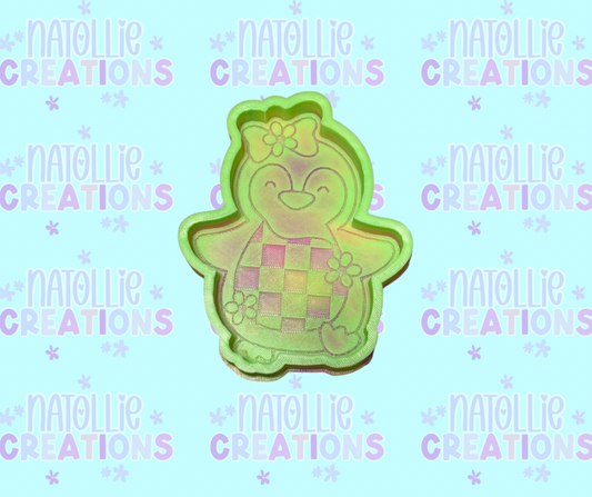 Retro Penguin Freshie Silicone Mold