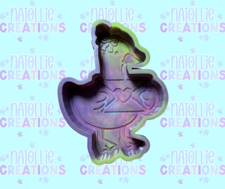 Love Letter Goose Freshie Silicone Mold