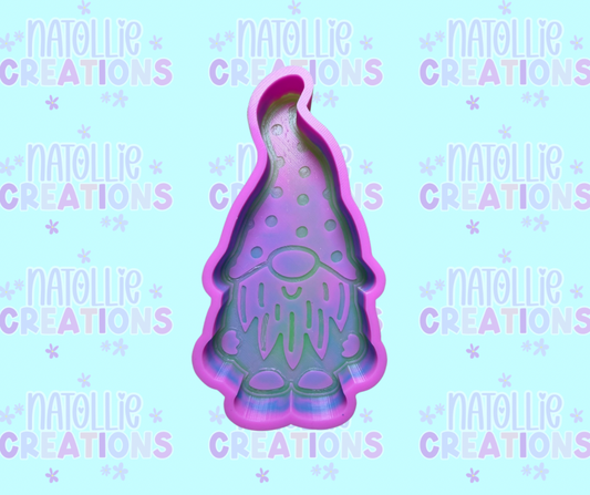 Gnome W/ Polka Dot Hat Freshie Silicone Mold for