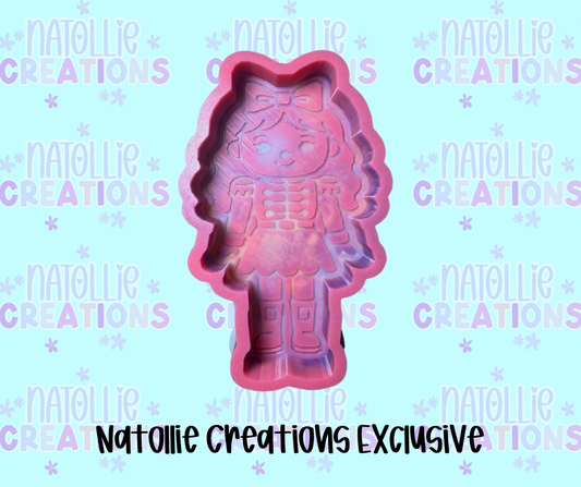 Girl Nutcracker Freshie Silicone Mold