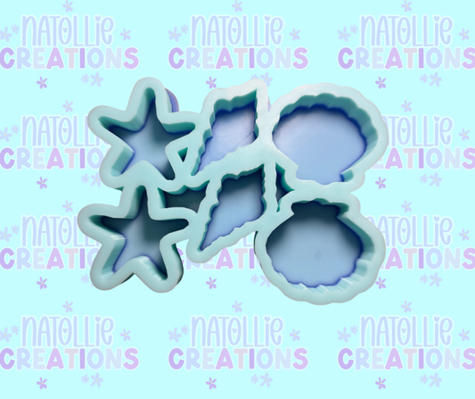 Beach Mix Vent Clip / Freshie Sample / Wax Melt Freshie Silicone Mold