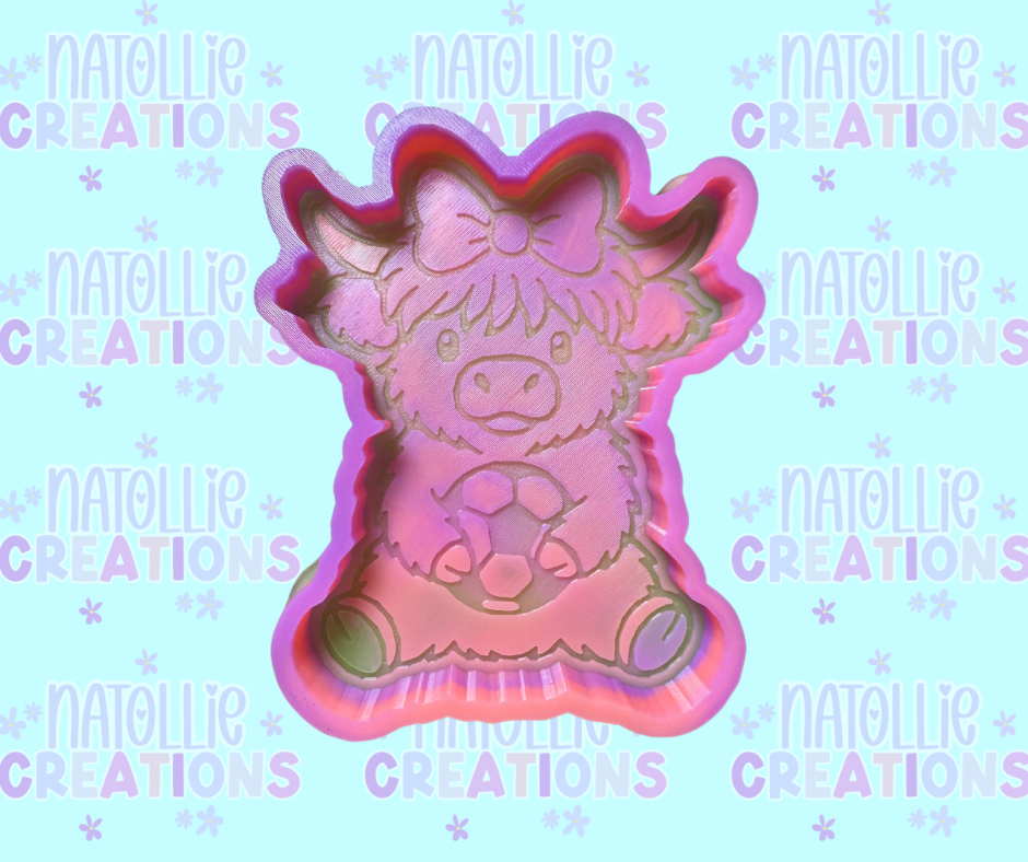 Soccer Highland Freshie Silicone Mold