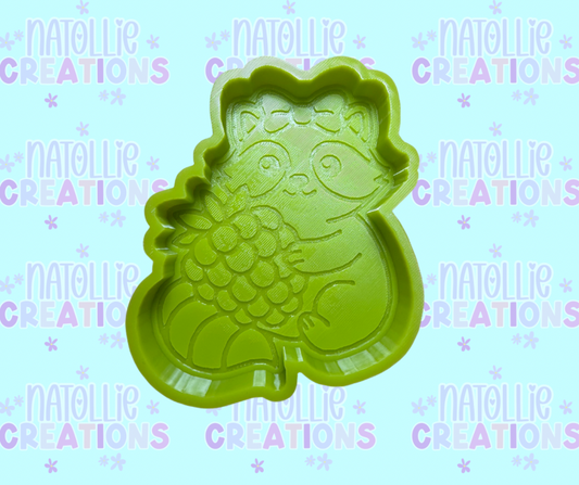 Grape Raccoon Freshie Silicone Mold