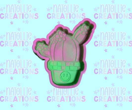 Retro Cactus Freshie Silicone Mold