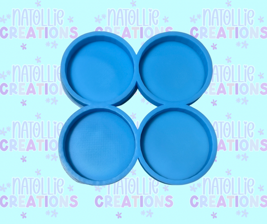 3.5” Round Tray Freshie Silicone Mold