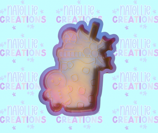 Festive Drink Freshie Silicone Mold