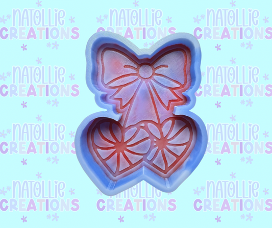 Heart Peppermint Cherry Freshie Silicone Mold