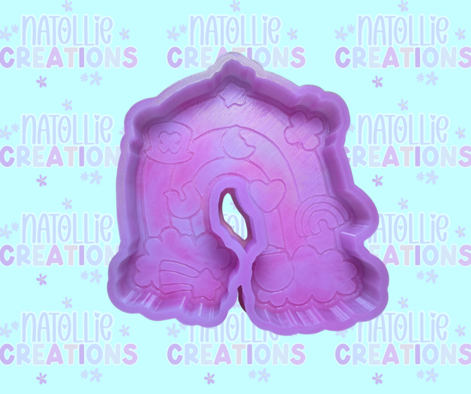 Lucky Charm Rainbow Freshie Silicone Mold