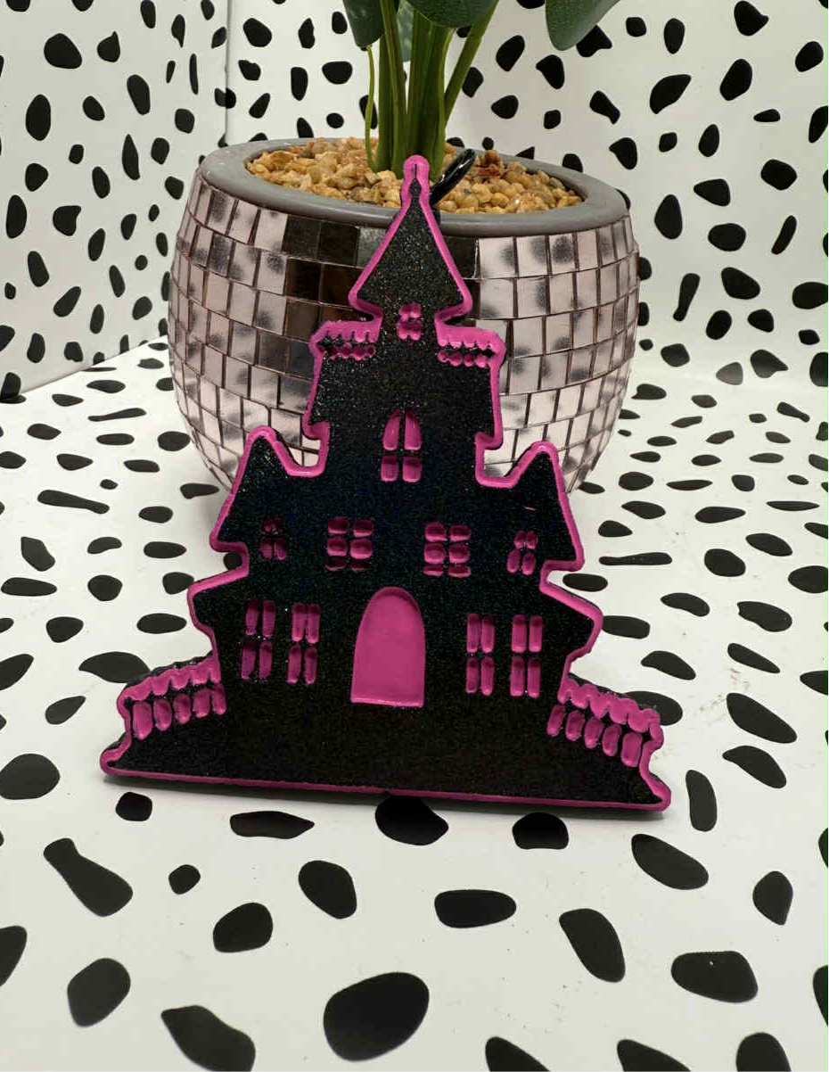 Haunted House Freshie Silicone Mold