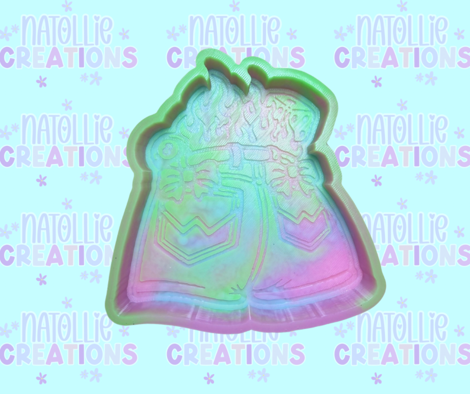 Western Shorts Freshie Silicone Mold