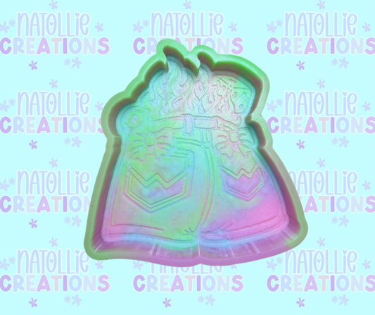 Western Shorts Freshie Silicone Mold