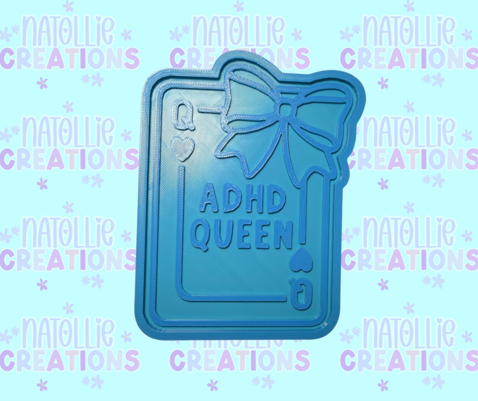 ADHD Queen Insert Freshie Silicone Mold