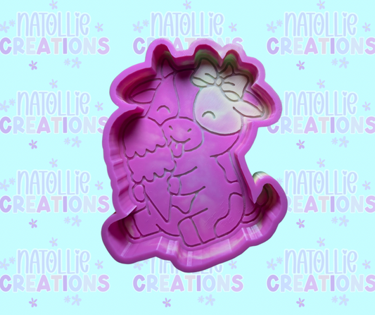 Ice Cream Cow Freshie Silicone Mold
