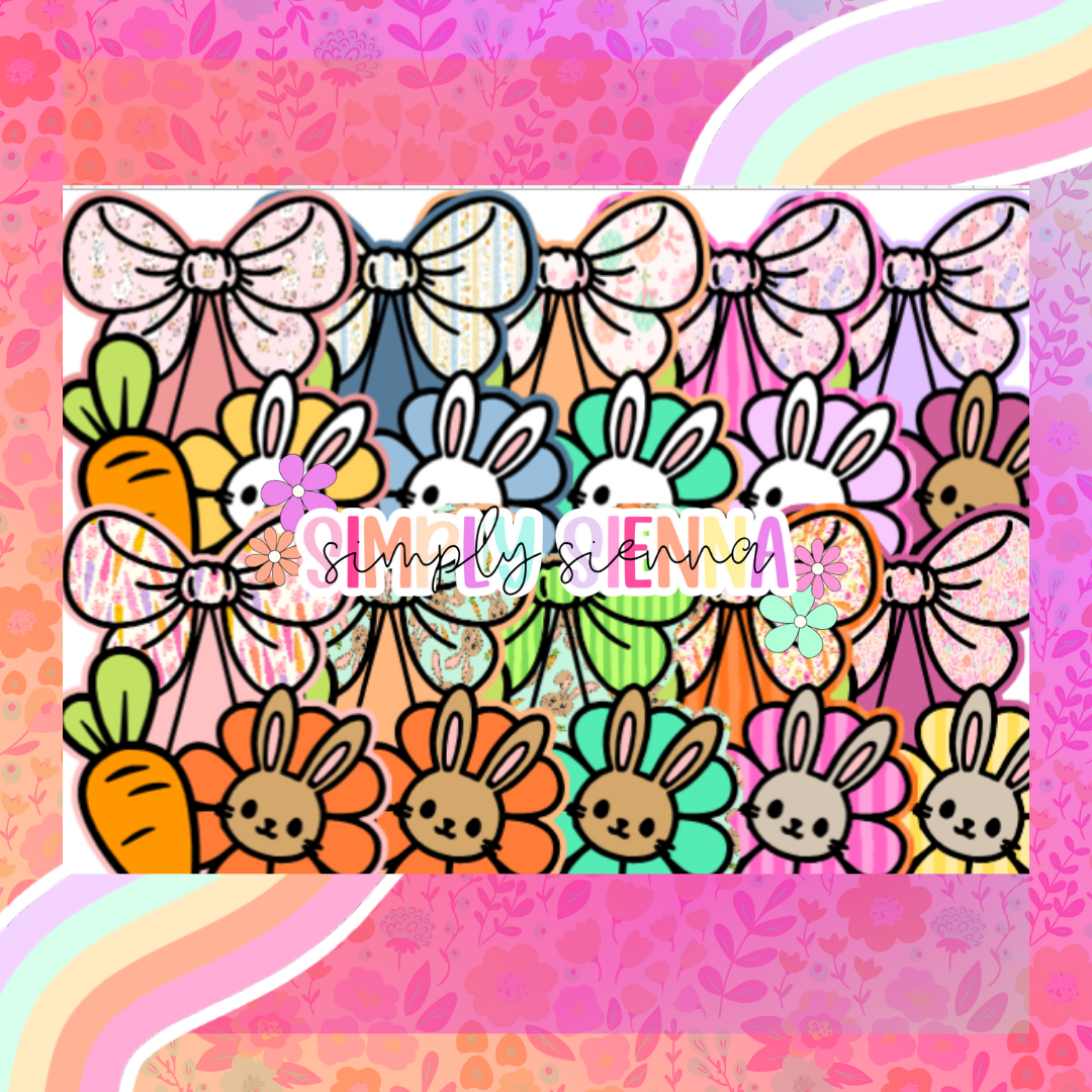 Flower Bunny Carrot Cherry - NATOLLIE CREATIONS