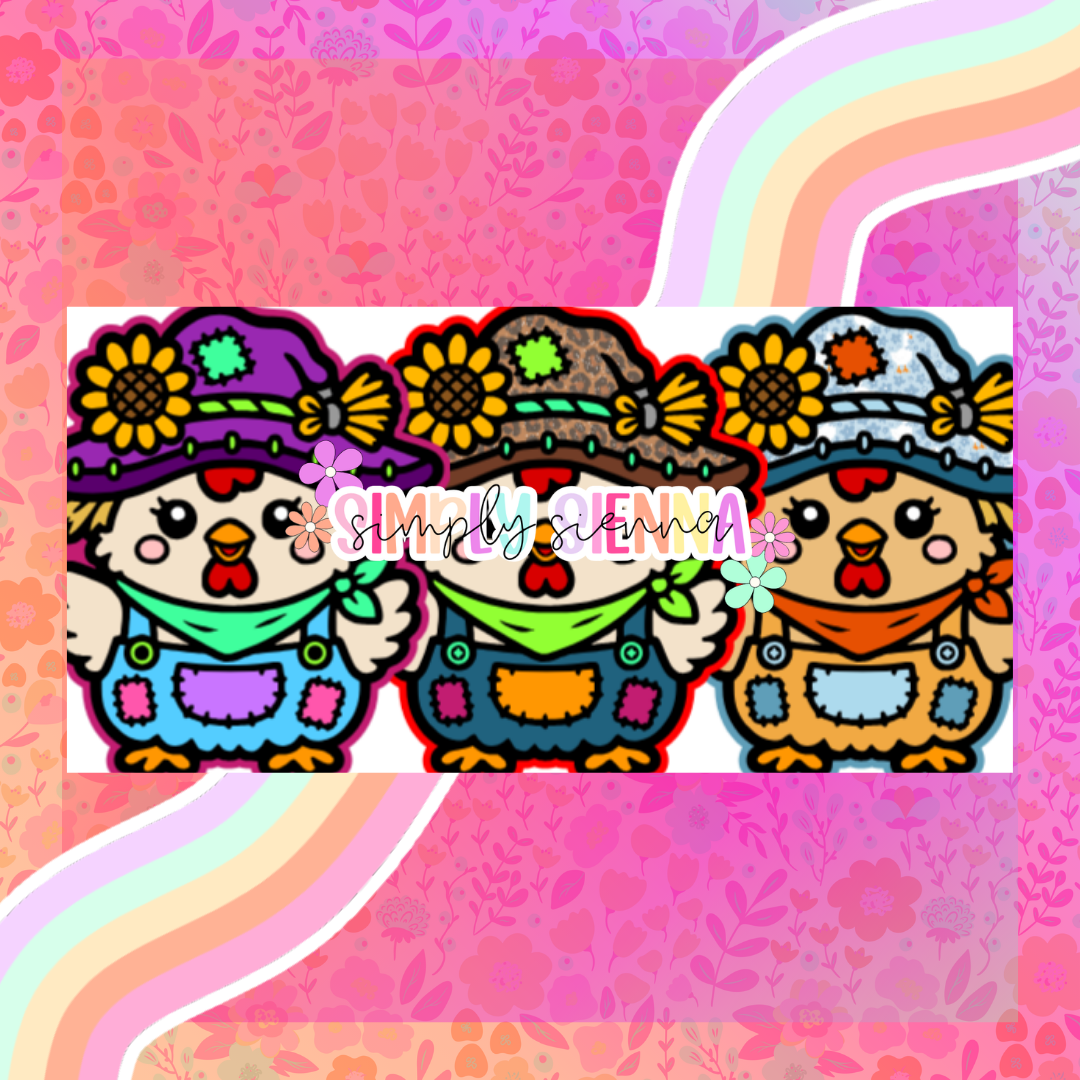 Scarecrow Chicken - NATOLLIE CREATIONS
