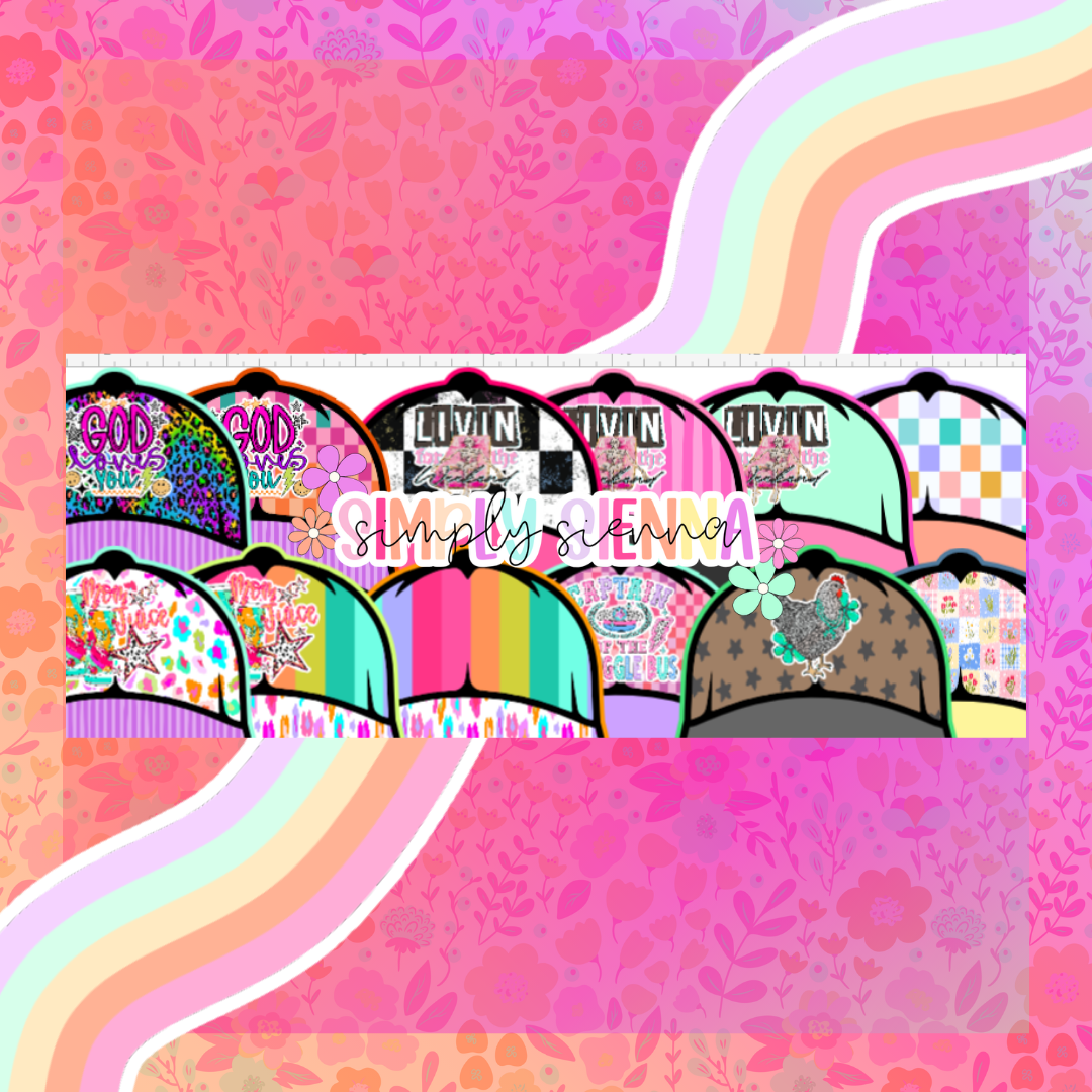 Ball Cap / Trucker Hat - NATOLLIE CREATIONS