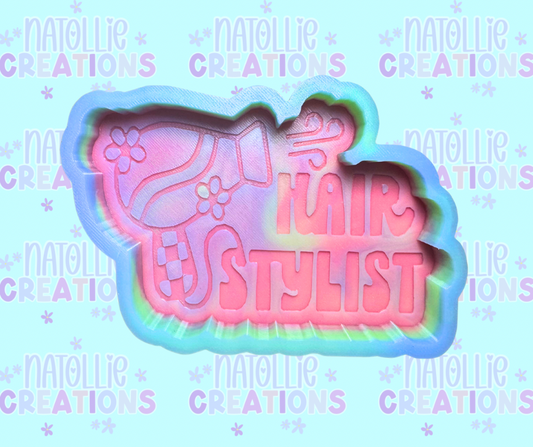 Groovy Hair Stylist Freshie Silicone Mold