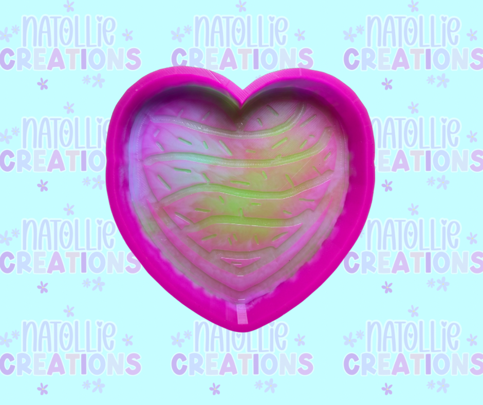 Valentine’s Day Snack Cake Freshie Silicone Mold