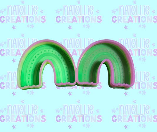 Rainbow Vent Clip Freshie Silicone Mold