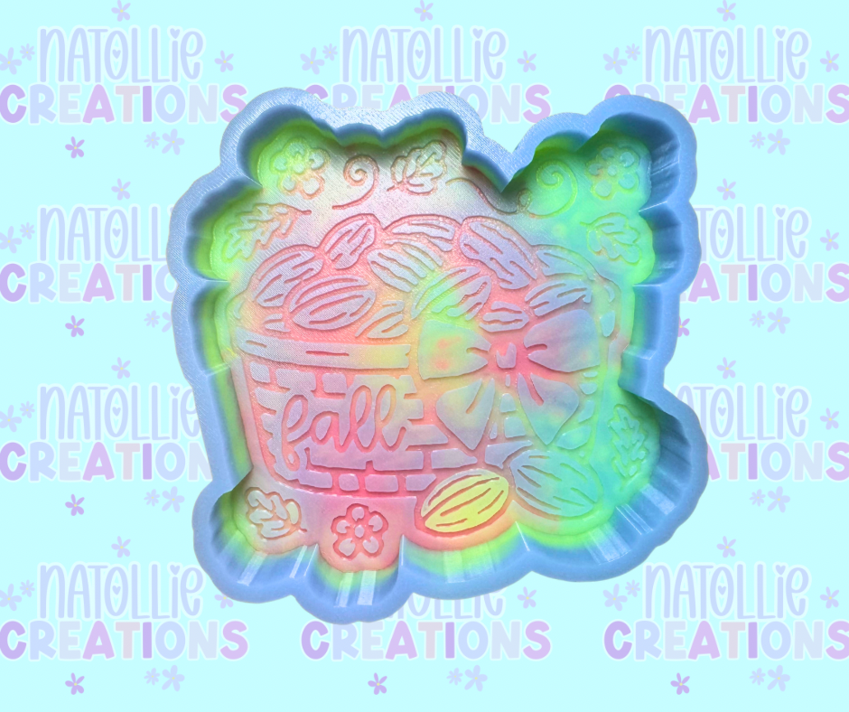 Pecan Basket Freshie Silicone Mold