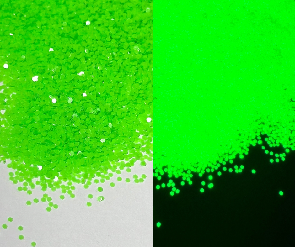 Flubber Medium Glow In The Dark Glitter