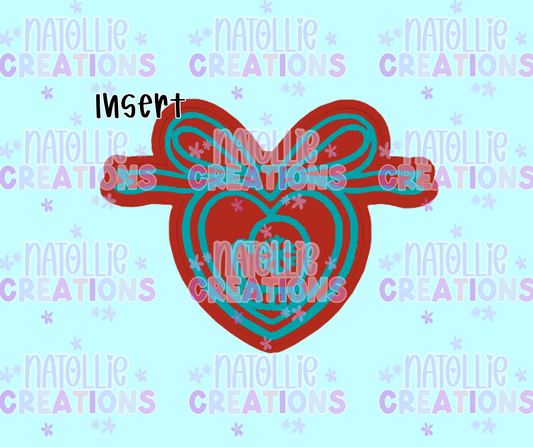 Mitten Locket Base Insert Freshie Silicone Mold