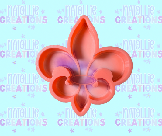 Fleur De Lis Freshie Silicone Mold