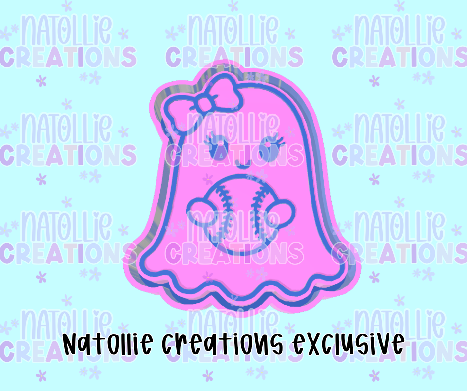 Baseball / Softball Ghost Freshie Silicone Mold