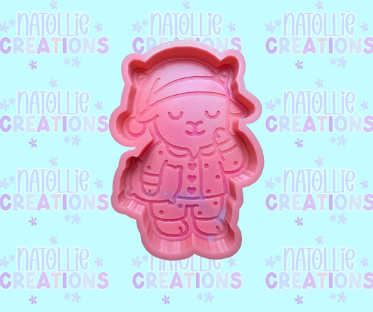 Sleepy Goat Freshie Silicone Mold