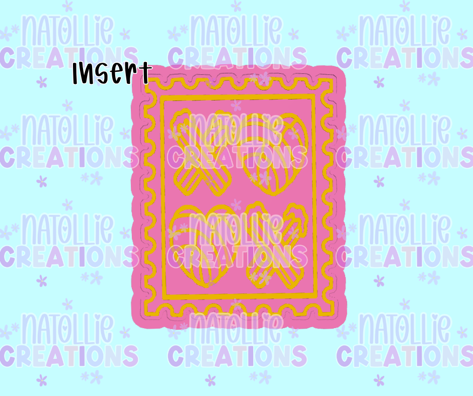 XO Pan Dulce Stamp Insert Freshie Silicone Mold