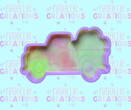Heart Truck Freshie Silicone Mold