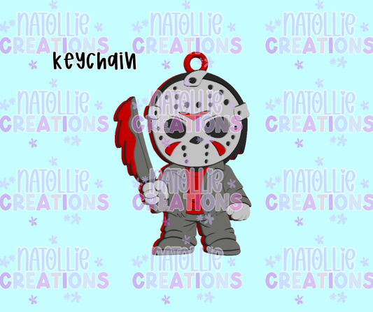 Mask Man Keychain