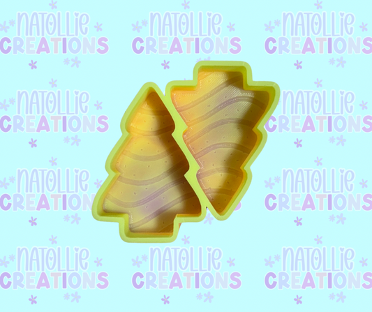Christmas Snack Cake Vent Clip Freshie Silicone Mold