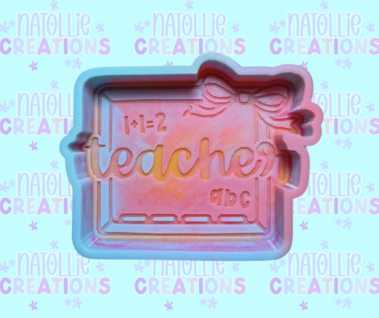 Teacher Board Freshie Silicone Mold