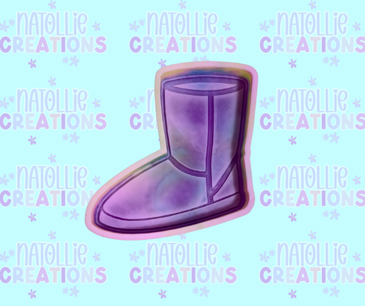 Winter Boot Freshie Silicone Mold