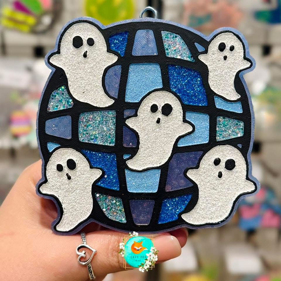 Ghost Disco Freshie Silicone Mold