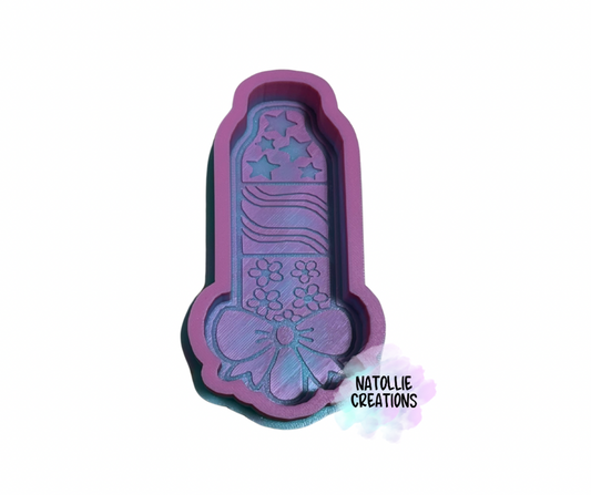 Retro Bomb Pop Freshie Silicone Mold
