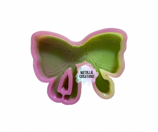 Stethoscope Bow Freshie Silicone Mold