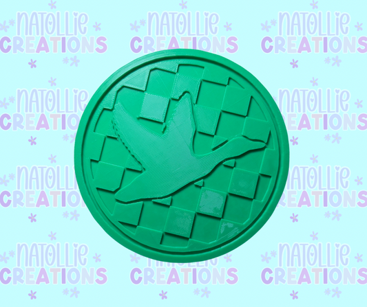 Checkered Mallard Insert Freshie Silicone Mold