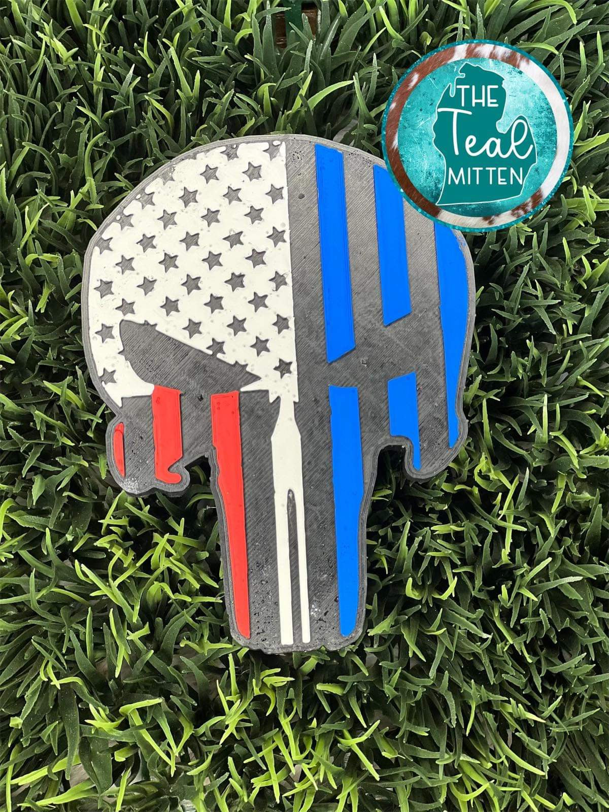 Flag Punisher Freshie Silicone Mold