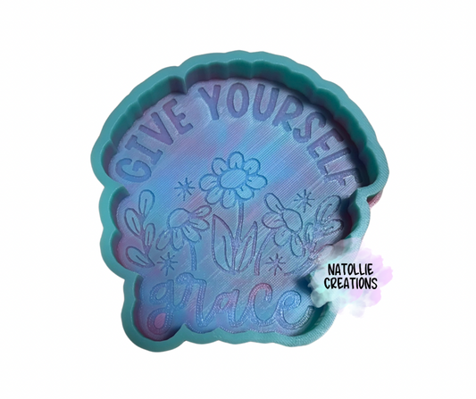 Give Yourself Grace Freshie Silicone Mold