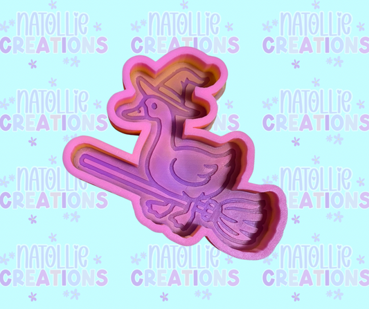 Broomstick Goose Freshie Silicone Mold
