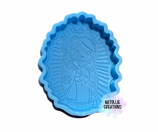 Virgen De Guadalupe Freshie Silicone Mold
