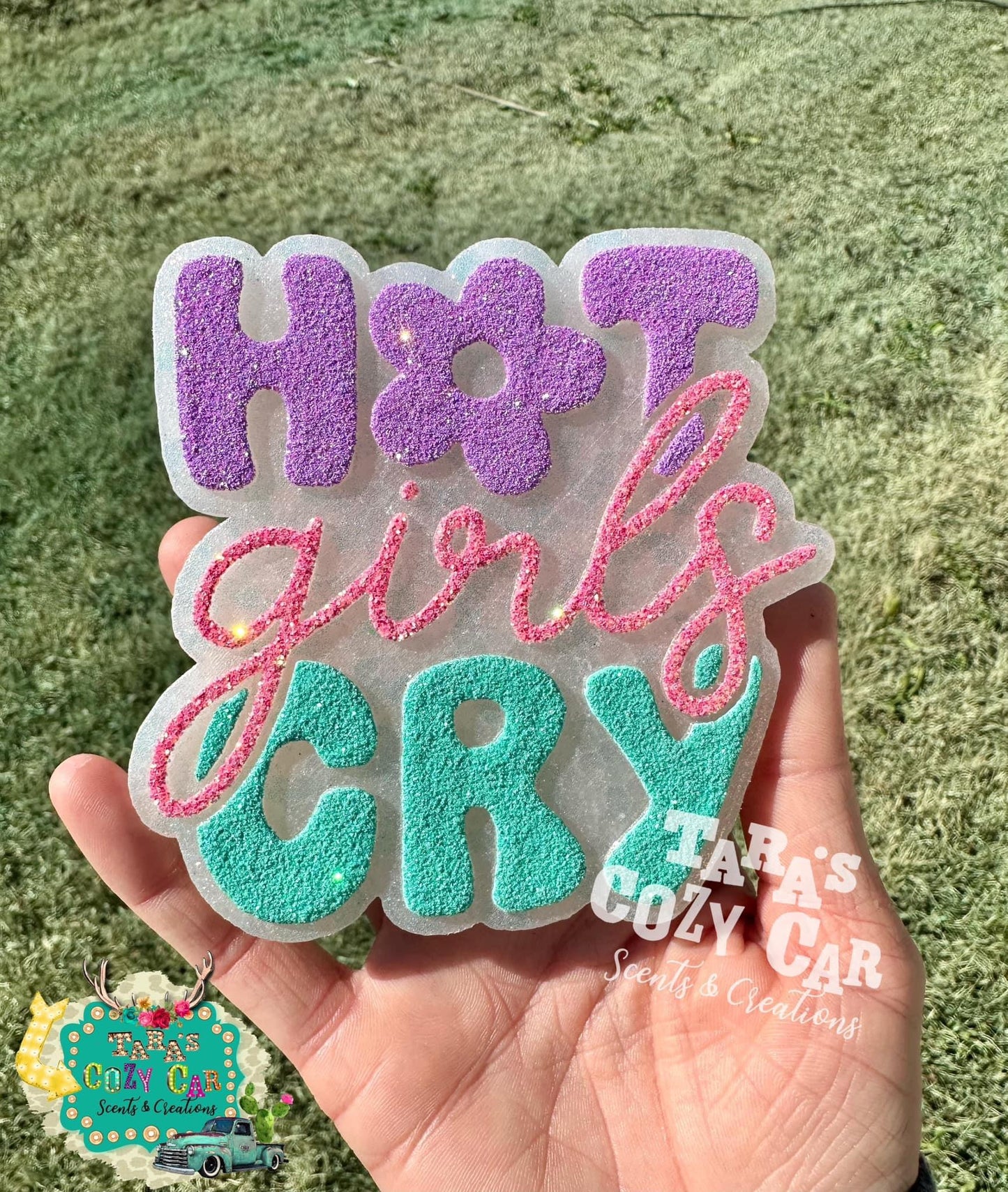 Hot Girls Cry Freshie Silicone Mold